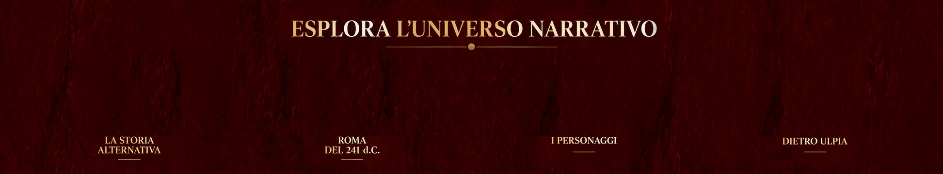 Esplora l'universo narrativo
